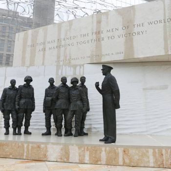 Inaugurazione del Monumento Eisenhower