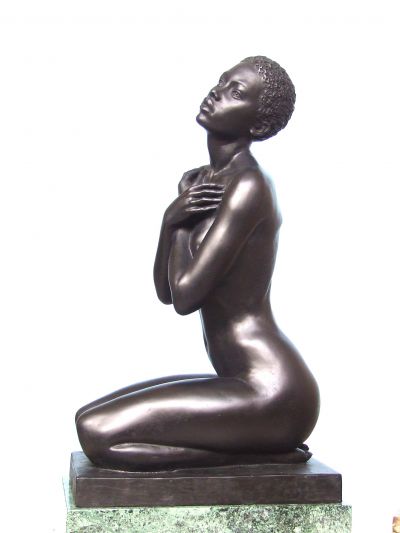 Africa, bronze, 2024