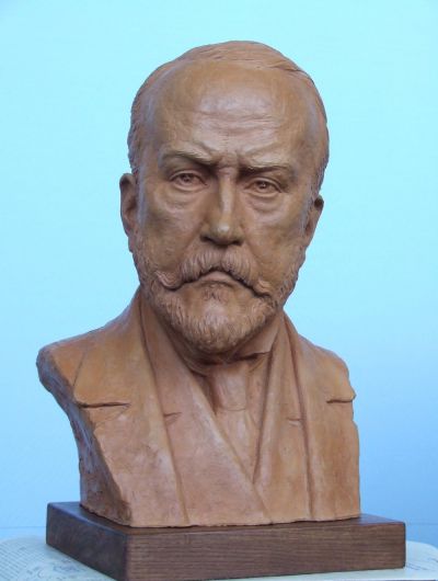 Filadelfo Simi, terracotta, 2017