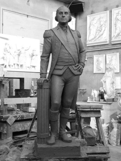 George Washington, creta, h cm 190, 2006
