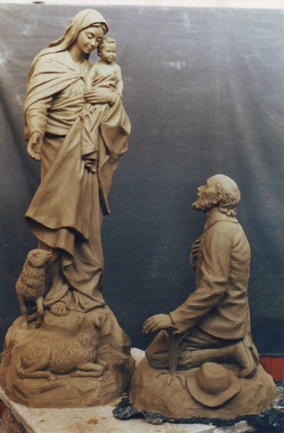 Madonna della Guardia, creta, 1998