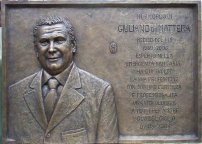 Dr Giuliano Mattera, bronzo, 2006