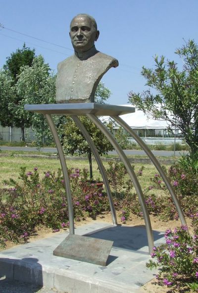 Mons. Davino Borelli, bronzo, 2008