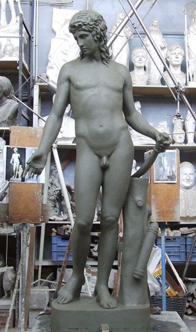 Eros, creta, (h cm 190) 2019