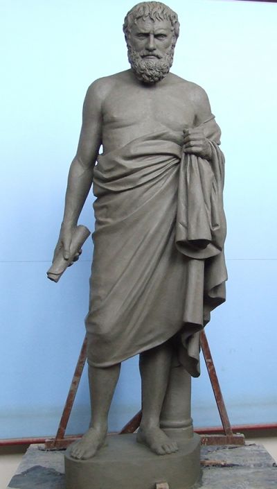 Zenone, creta, (h cm 170) 2018
