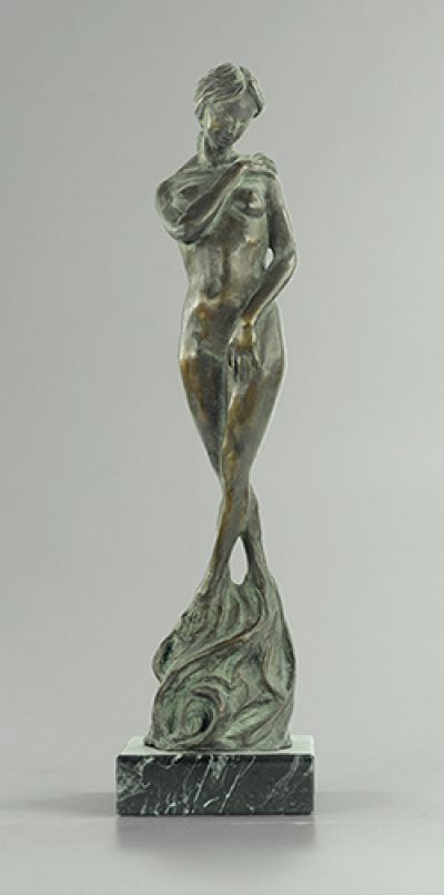 Night dream, Bronze, h 34x8x7, 2000 (Photo Giorgio Cespa)