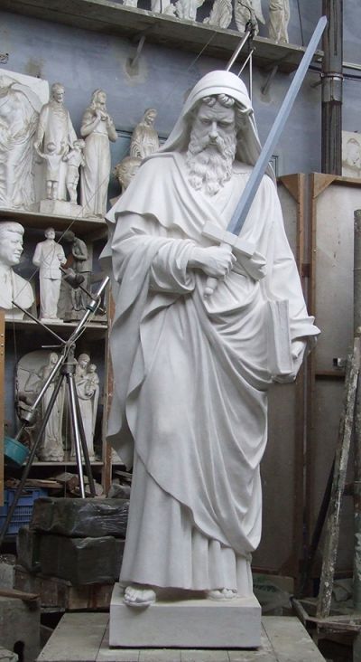 San Paolo, gesso (h cm 200), 2019