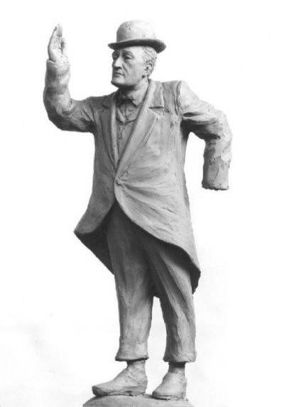 Totò, creta, h 60x25x30, 1997