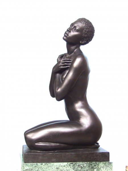 Africa, bronze, 2024