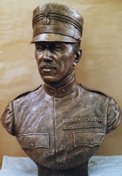 Francesco Baracca, bronze, 2005