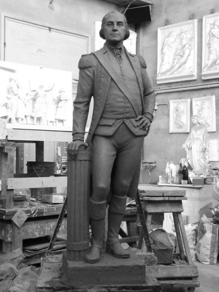 George Washington, creta, h cm 190, 2006