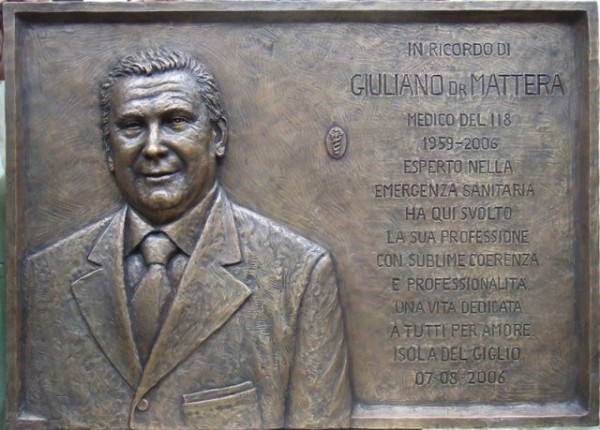 Dr Giuliano Mattera, bronze, 2006