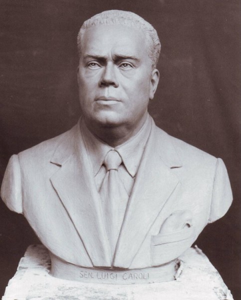 Senator Luigi Caroli, clay, 2004